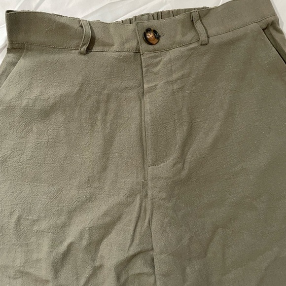 Women's Olive Khaki Pants - Picture 2 of 13